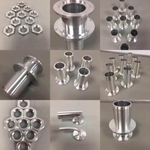 Stainless steel & aluminium fittings